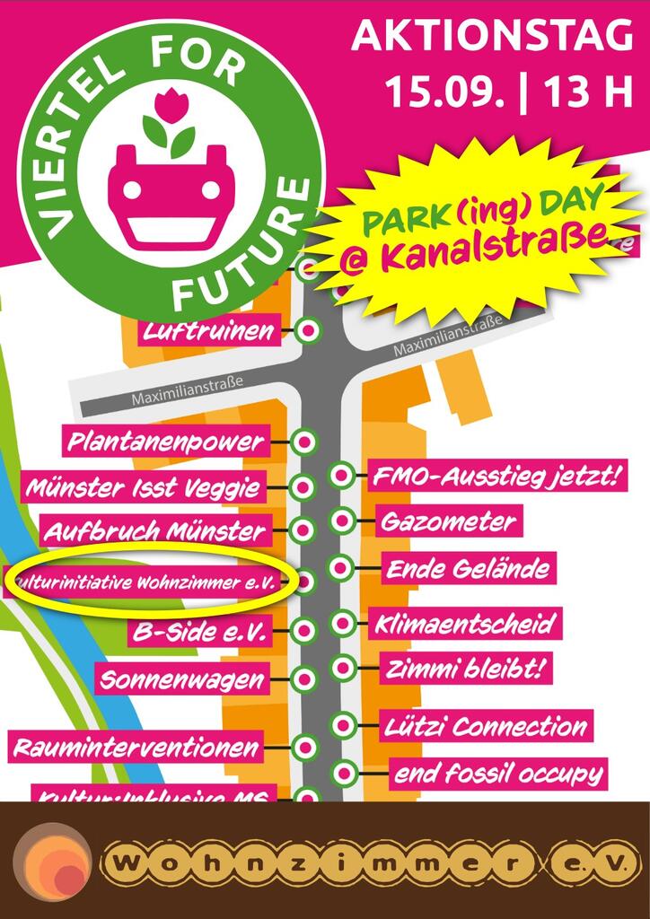 Parking Day Einladung